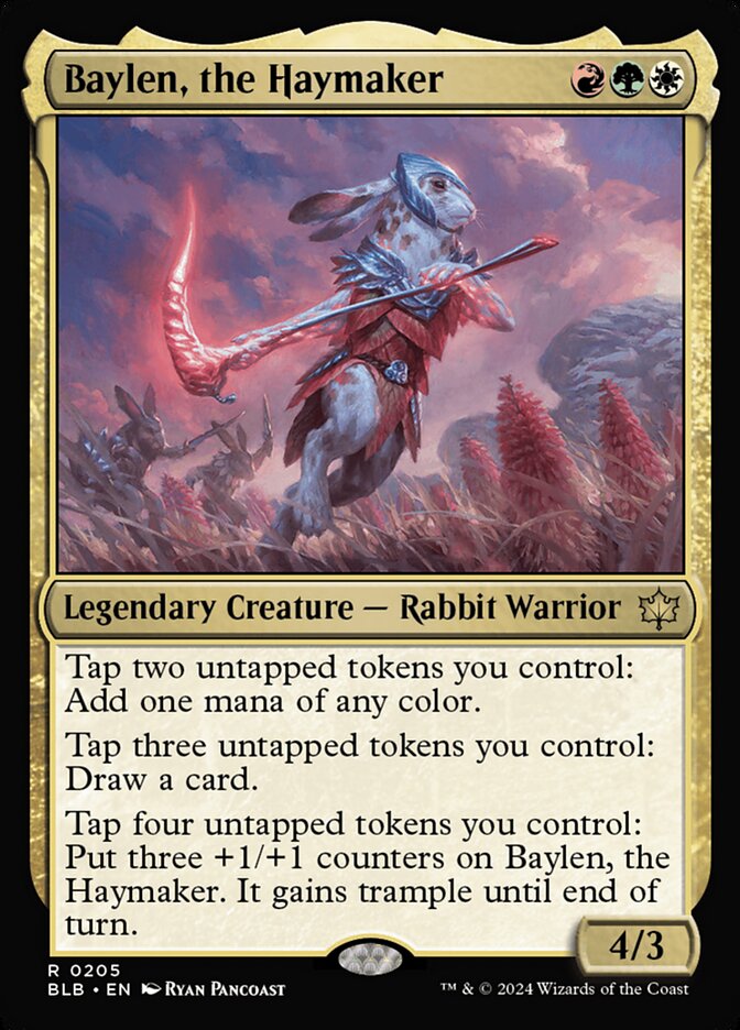 Baylen, the Haymaker blb 205