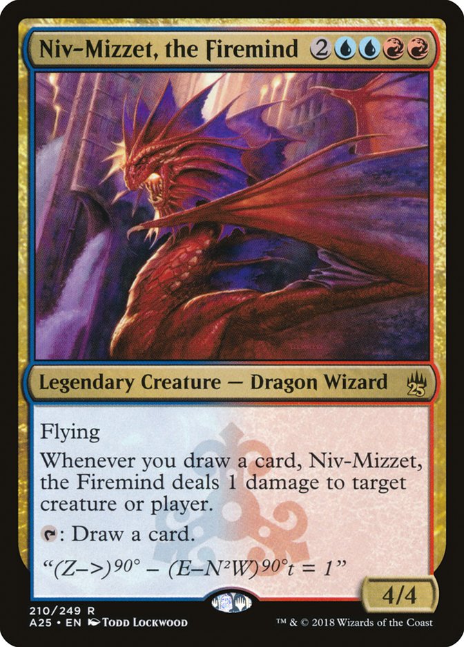 Niv-Mizzet, the Firemind a25 210