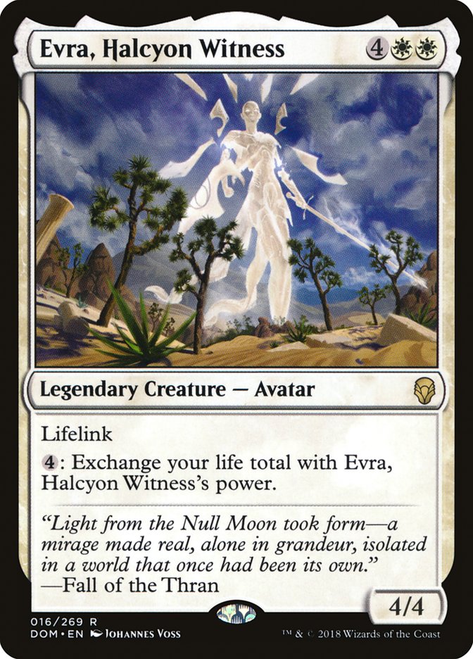 Evra, Halcyon Witness dom 16