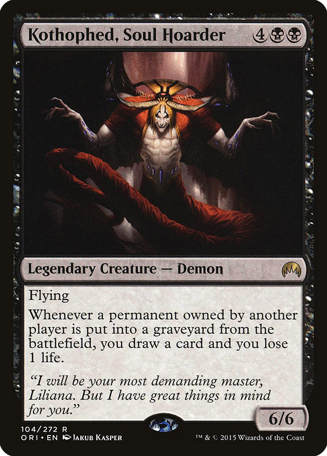 Kothophed, Soul Hoarder ori 104
