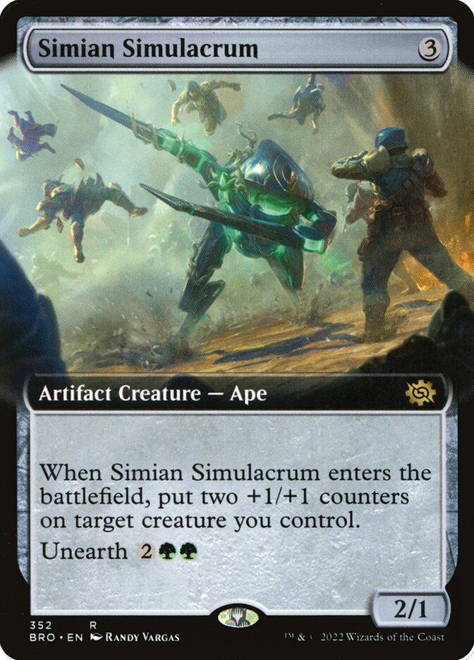 Simian Simulacrum bro 352