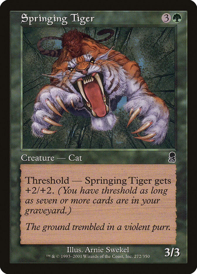 Springing Tiger ody 272