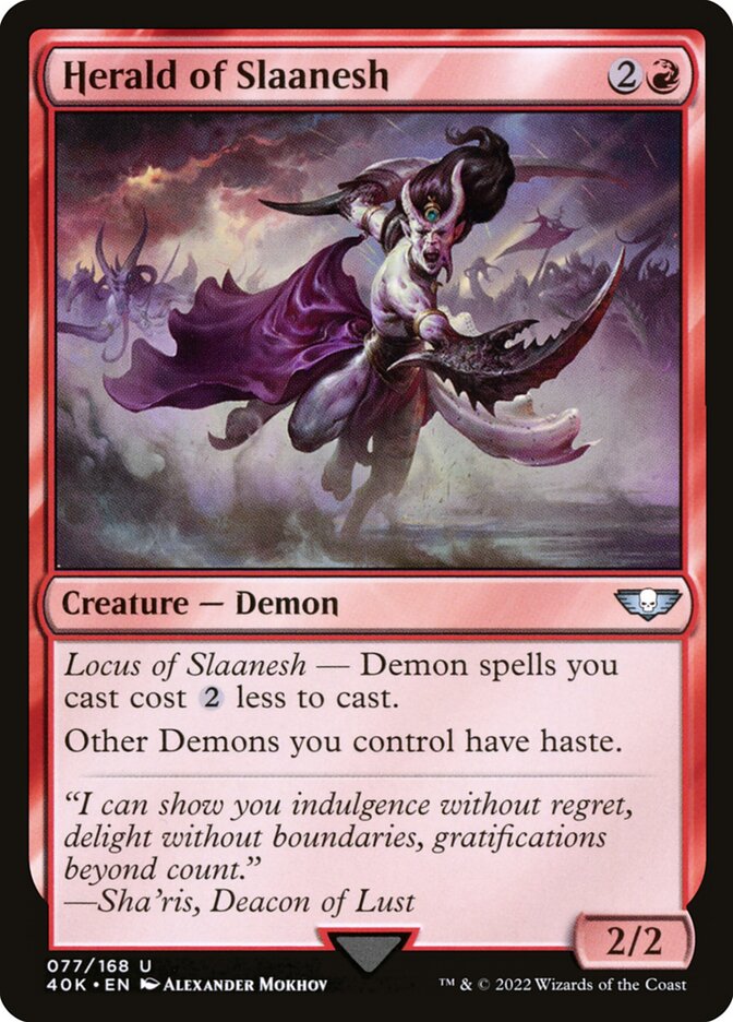 Herald of Slaanesh 40k 77