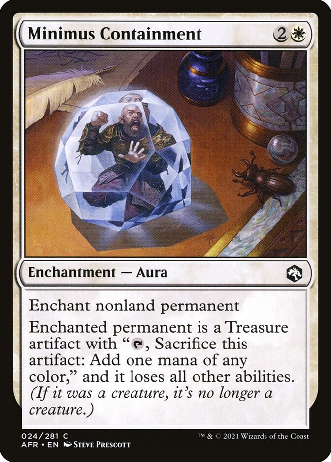 Minimus Containment afr 24