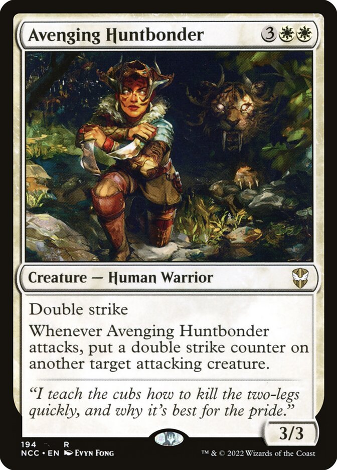 Avenging Huntbonder ncc 194