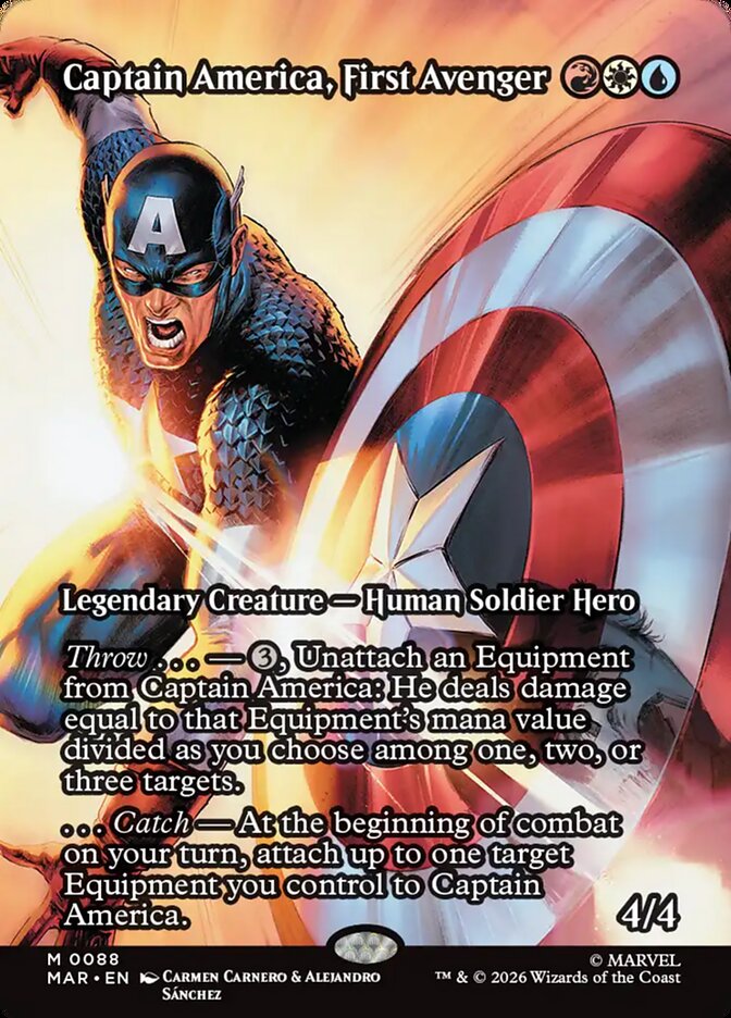 Captain America, First Avenger mar 88