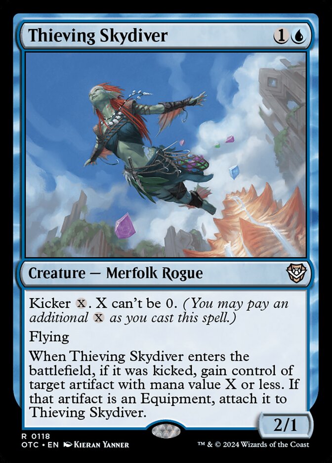 Thieving Skydiver otc 118