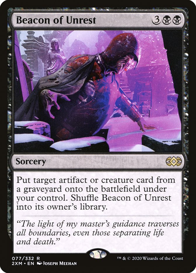 mtg beacon cards Big red planeswalker card sees 100% price rise Mint / near mint condition trading card Beacon of Unrest | Fifth