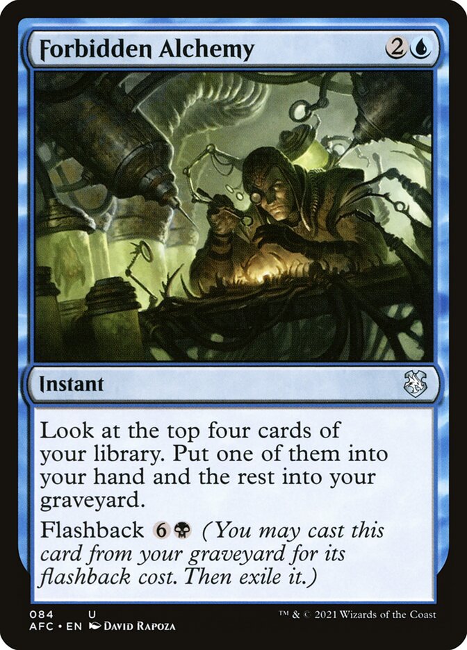Forbidden Alchemy afc 84