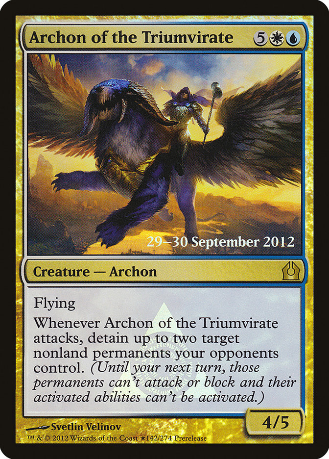 mtg archon cards Archon of the Triumvirate - MTG Single Card