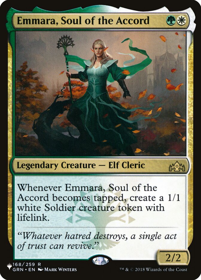 Emmara, Soul of the Accord plst GRN-168