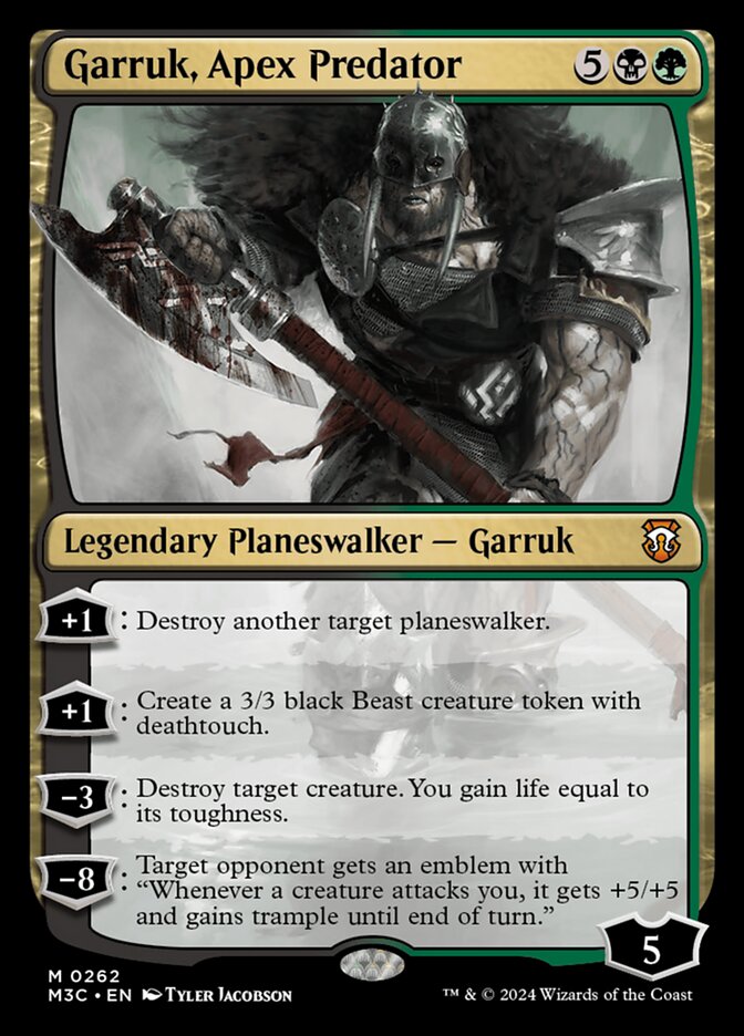 Garruk, Apex Predator m3c 262
