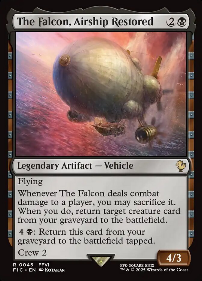 The Falcon, Airship Restored fic 45