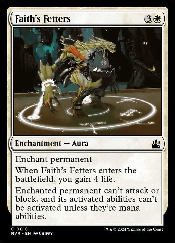 Faith's Fetters rvr 18