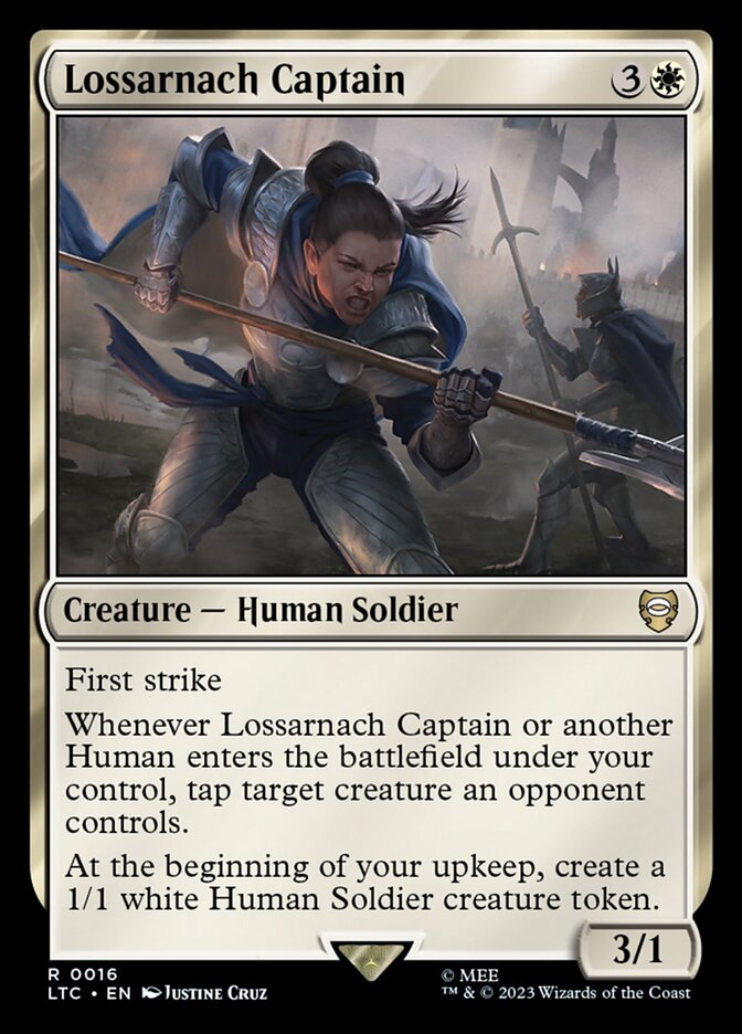 Lossarnach Captain ltc 16
