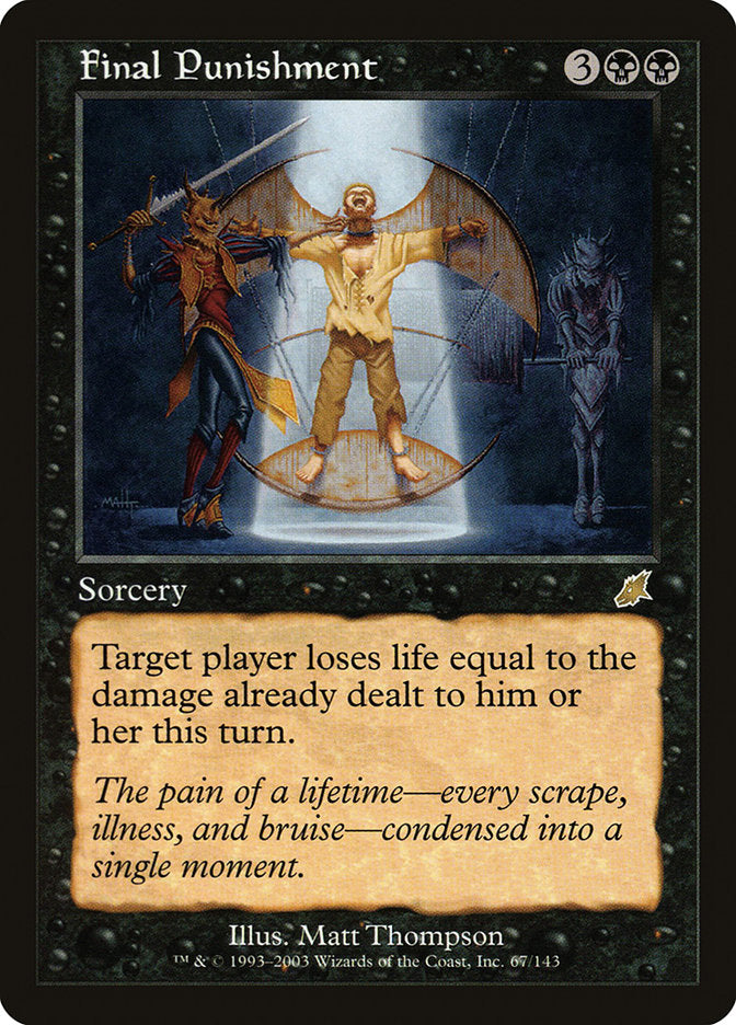 Final Punishment scg 67