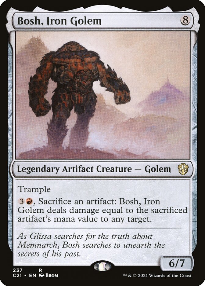 Bosh, Iron Golem c21 237