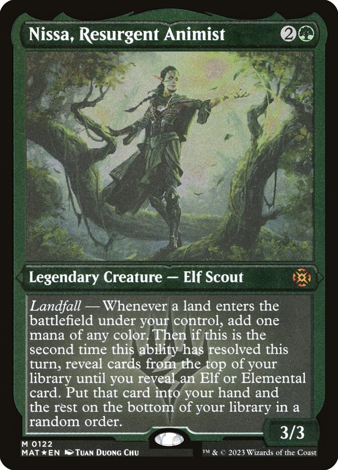 Nissa, Resurgent Animist mat 122