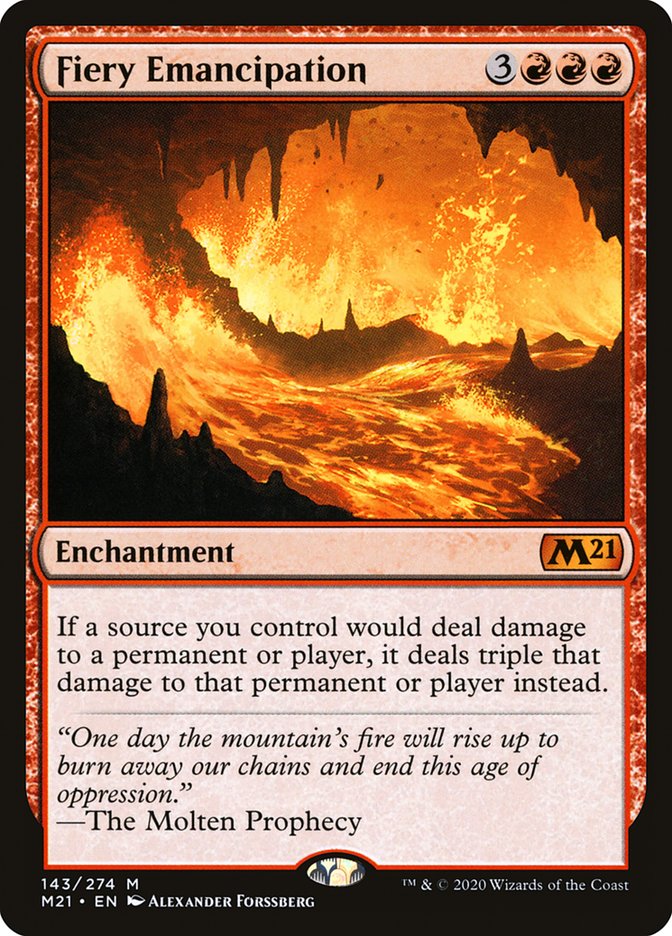 Fiery Emancipation m21 143
