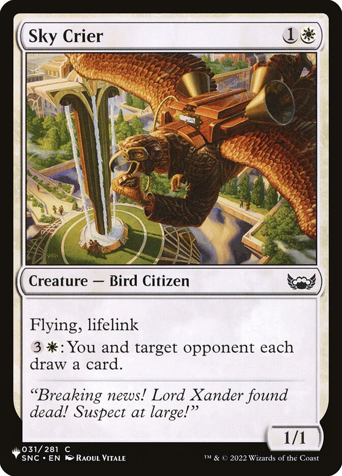 Sky Crier plst SNC-31