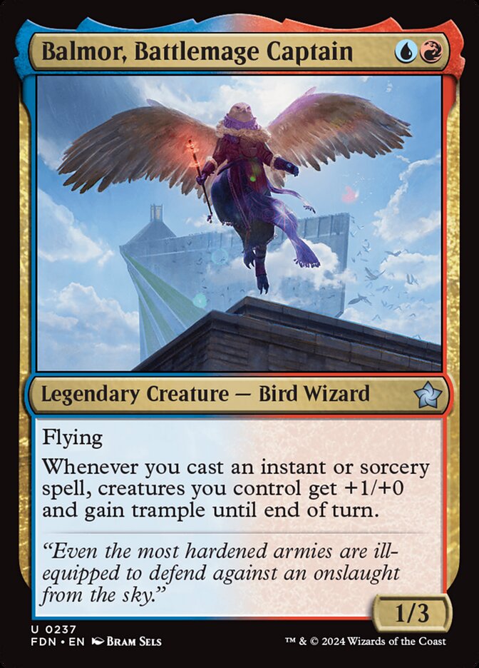 Balmor, Battlemage Captain fdn 237