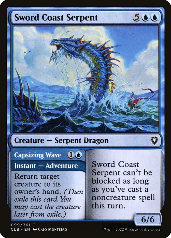 Sword Coast Serpent // Capsizing Wave clb 99