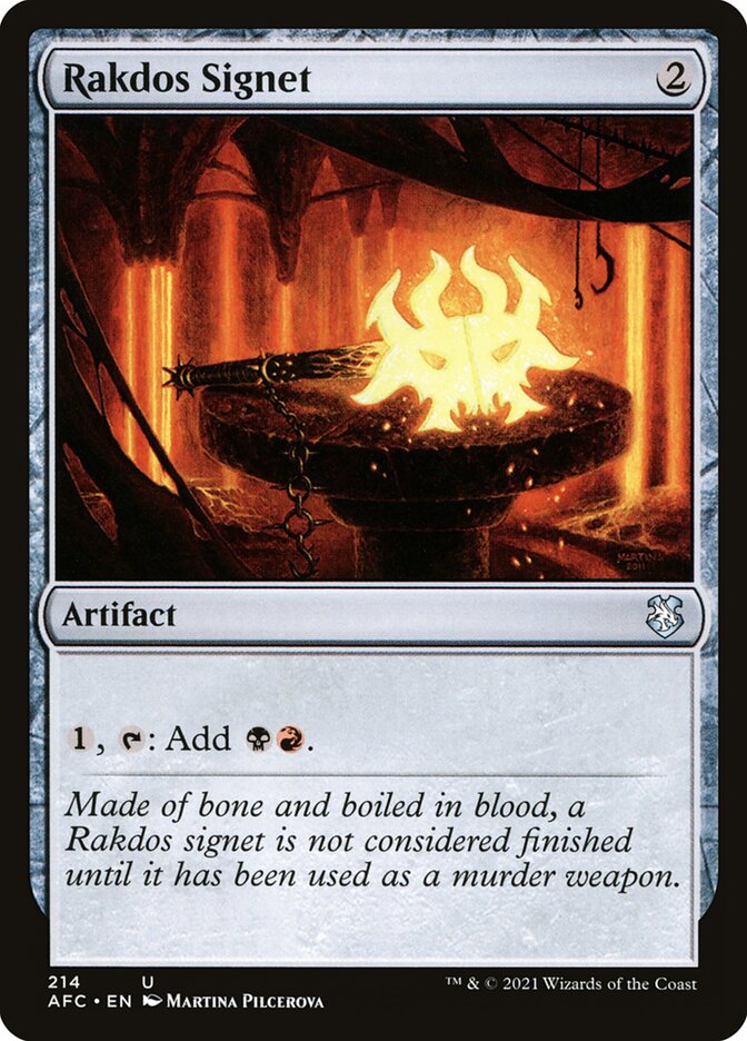 Rakdos Signet afc 214