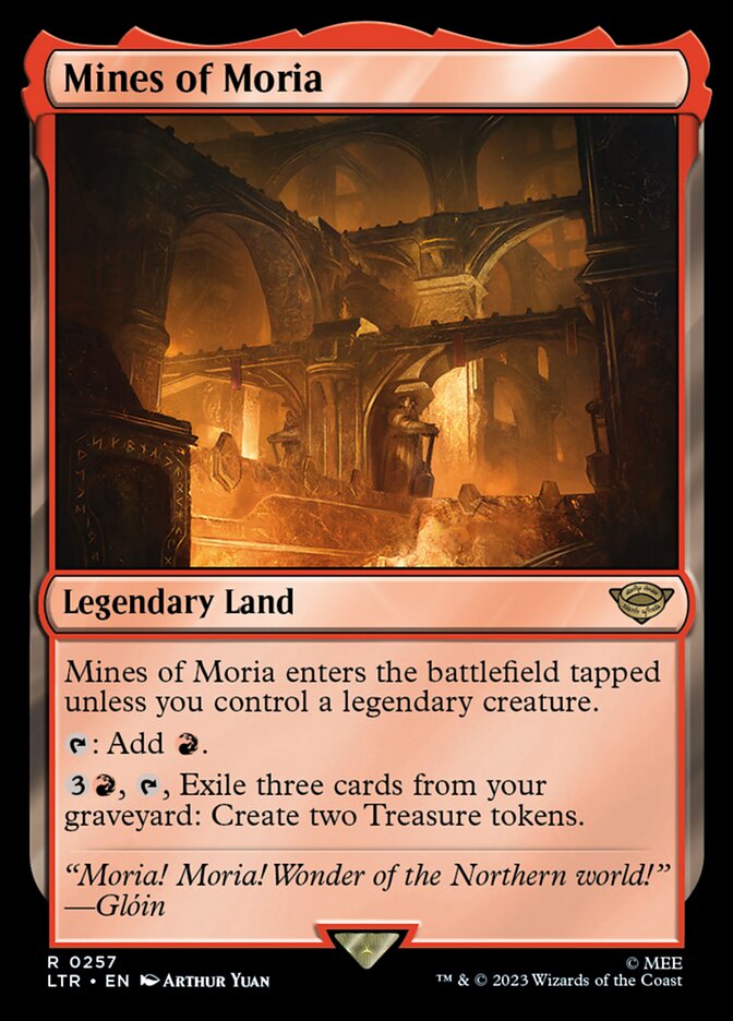 Mines of Moria ltr 257