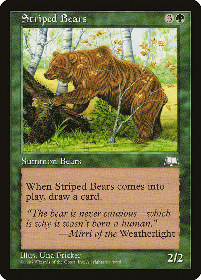 Striped Bears wth 140