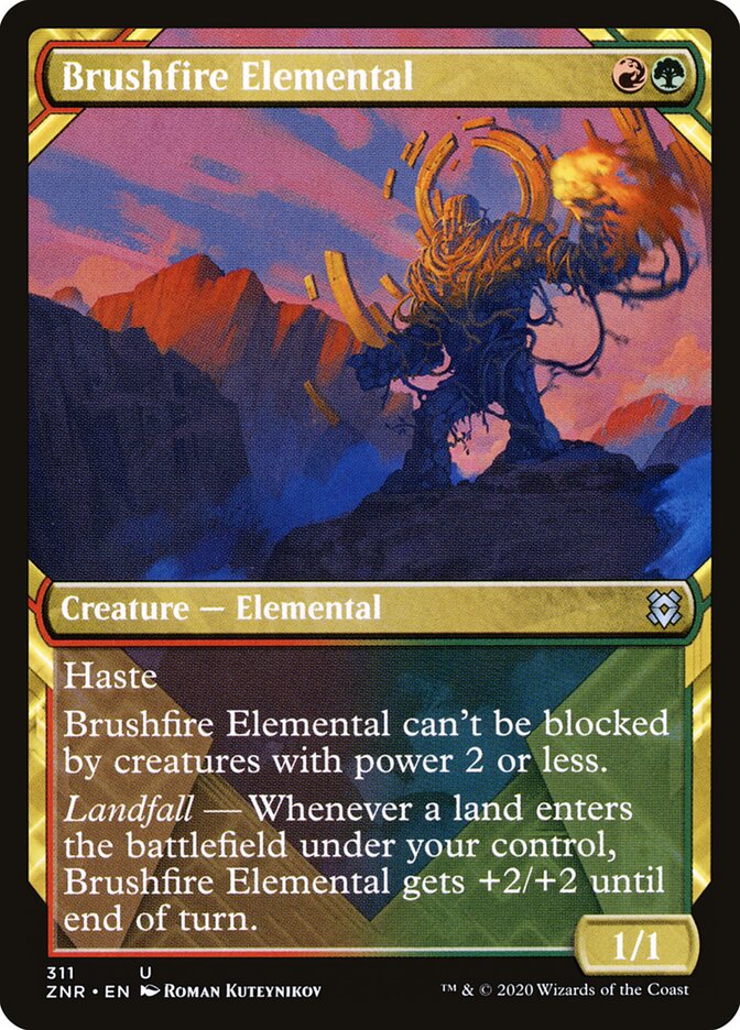 Brushfire Elemental znr 311