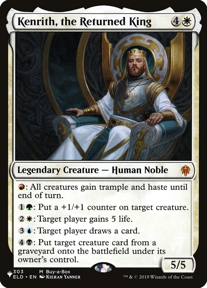Kenrith, the Returned King plst ELD-303