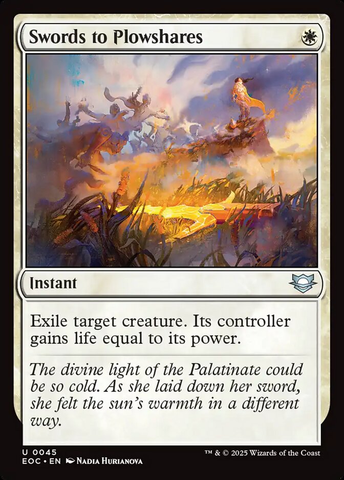 Swords to Plowshares eoc 45