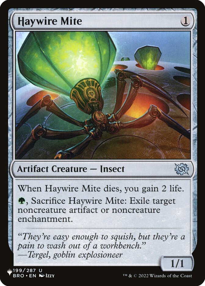 Haywire Mite plst BRO-199