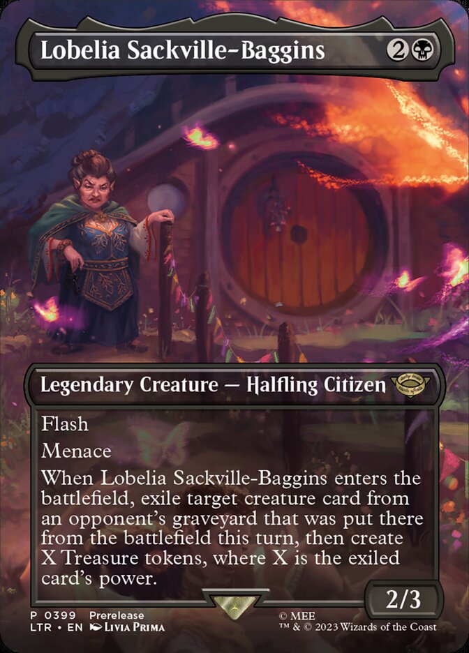 Lobelia Sackville-Baggins ltr 399