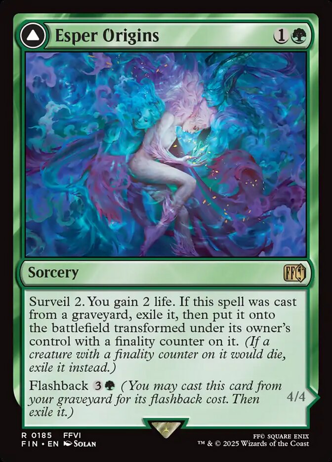 Esper Origins // Summon: Esper Maduin fin 185