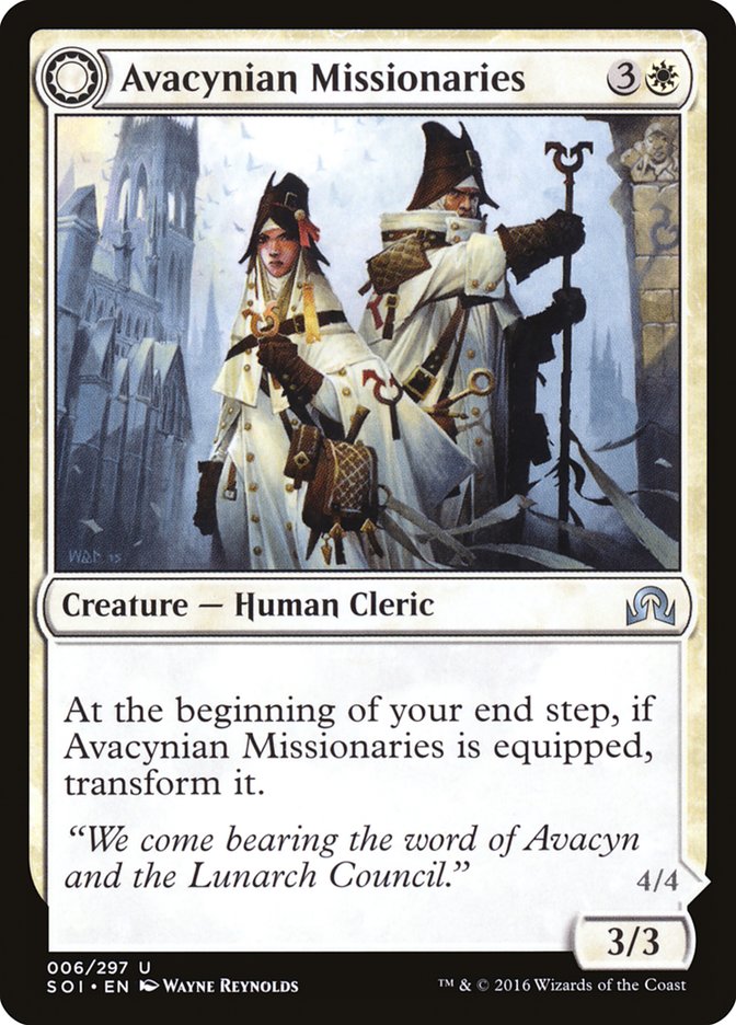 Avacynian Missionaries // Lunarch Inquisitors soi 6