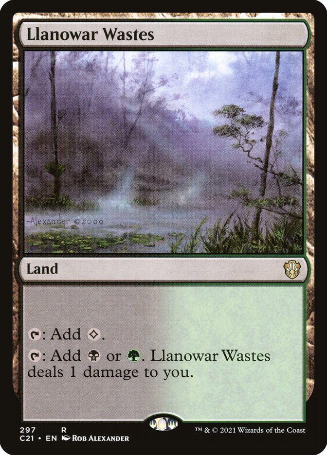 Llanowar Wastes c21 297