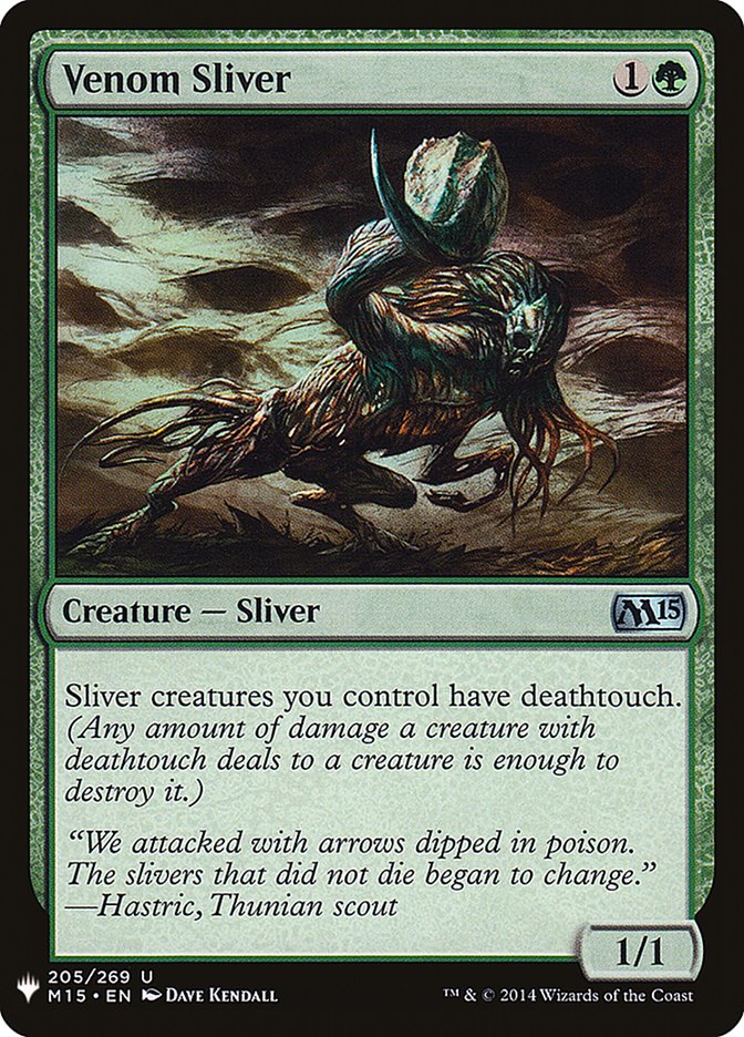 Venom Sliver plst M15-205