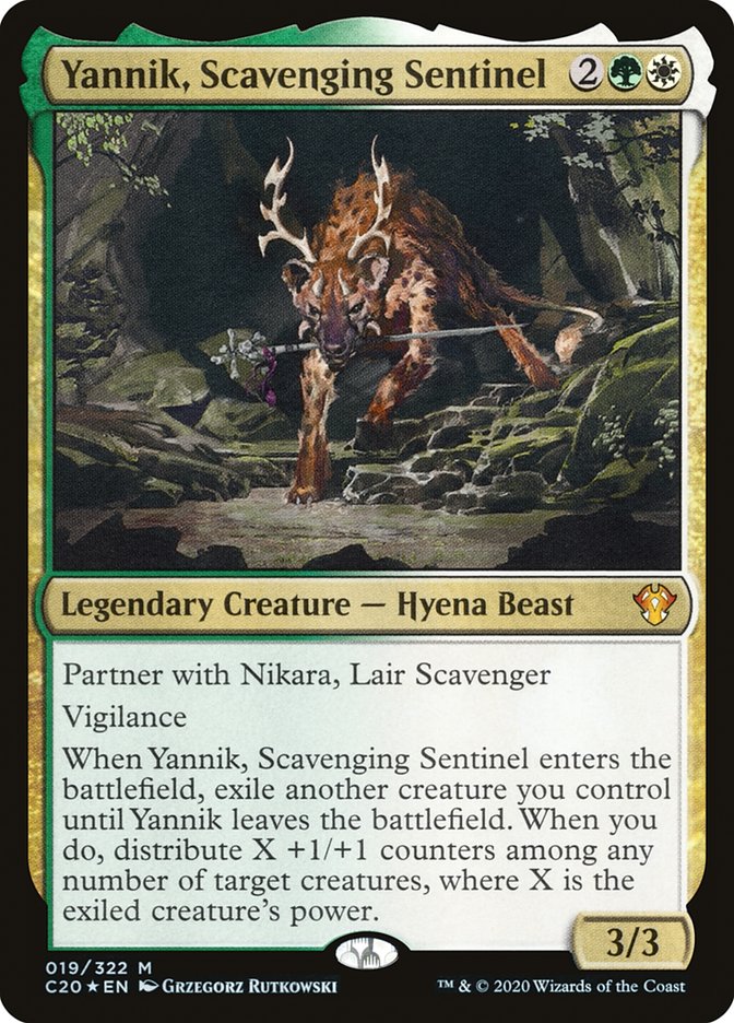 Yannik, Scavenging Sentinel c20 19