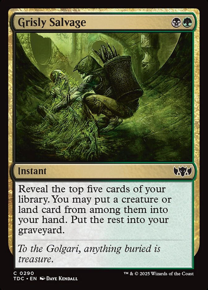 Grisly Salvage tdc 290
