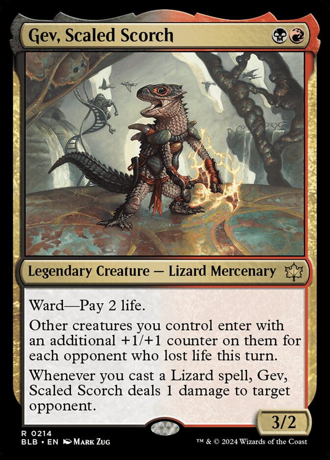 Gev, Scaled Scorch blb 214