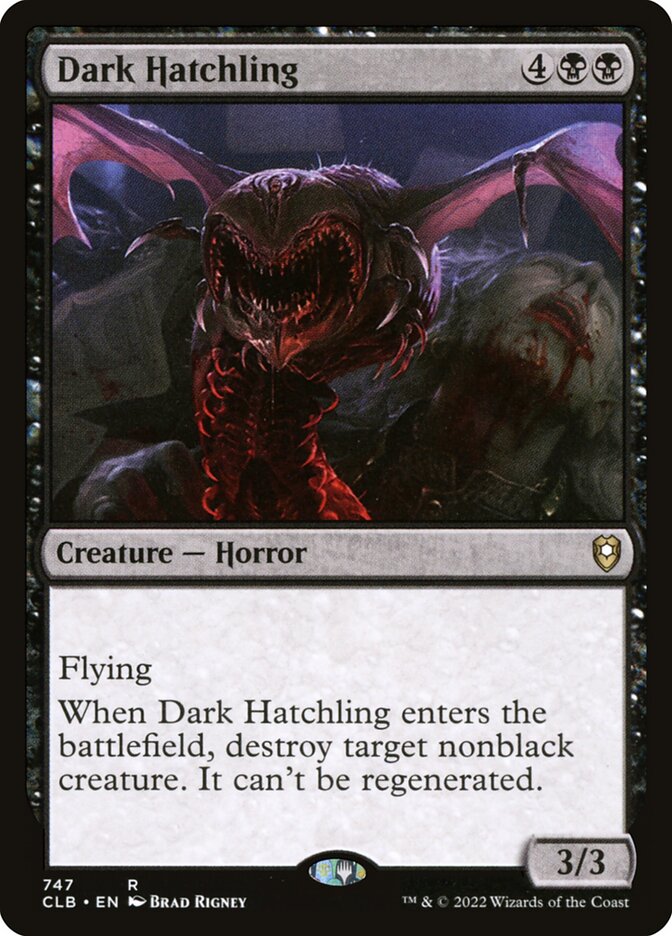 Dark Hatchling clb 747