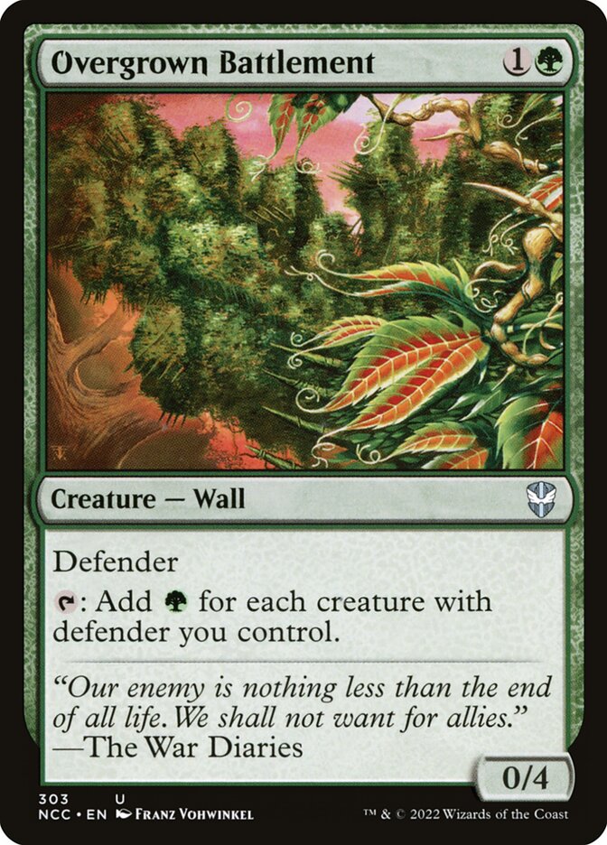 Overgrown Battlement ncc 303