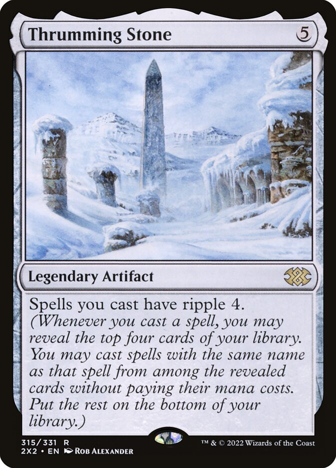Thrumming Stone 2x2 315