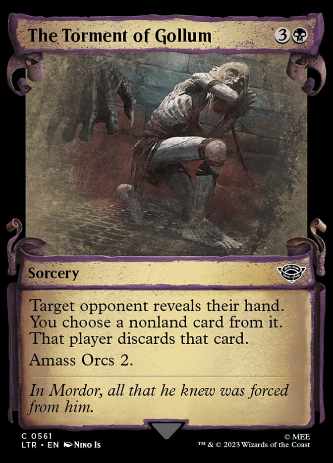 The Torment of Gollum ltr 561