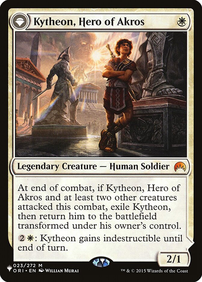 Kytheon, Hero of Akros // Gideon, Battle-Forged plst ORI-23