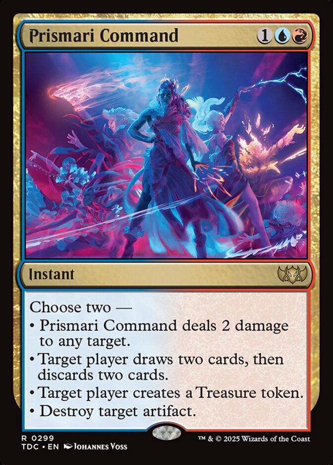 Prismari Command tdc 299