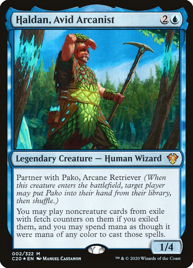 Haldan, Avid Arcanist c20 2