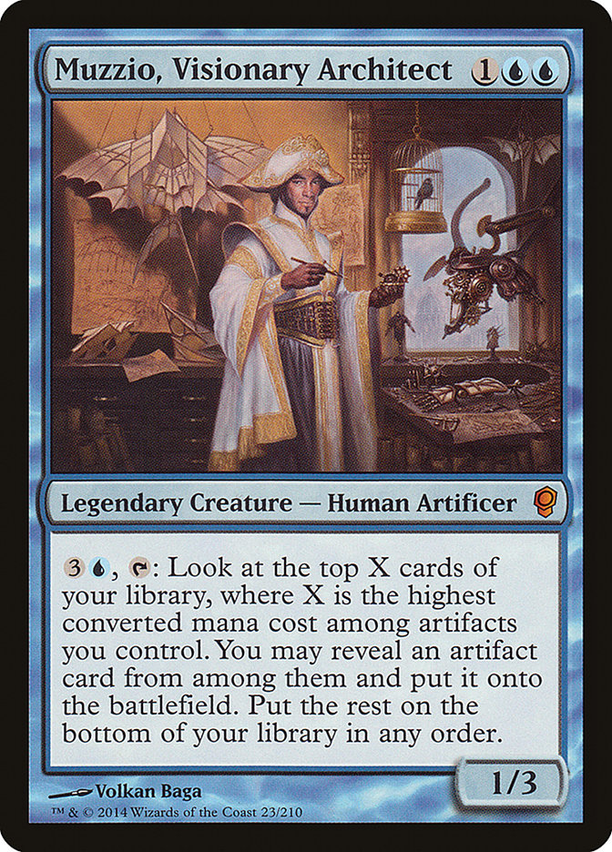 Muzzio, Visionary Architect cns 23