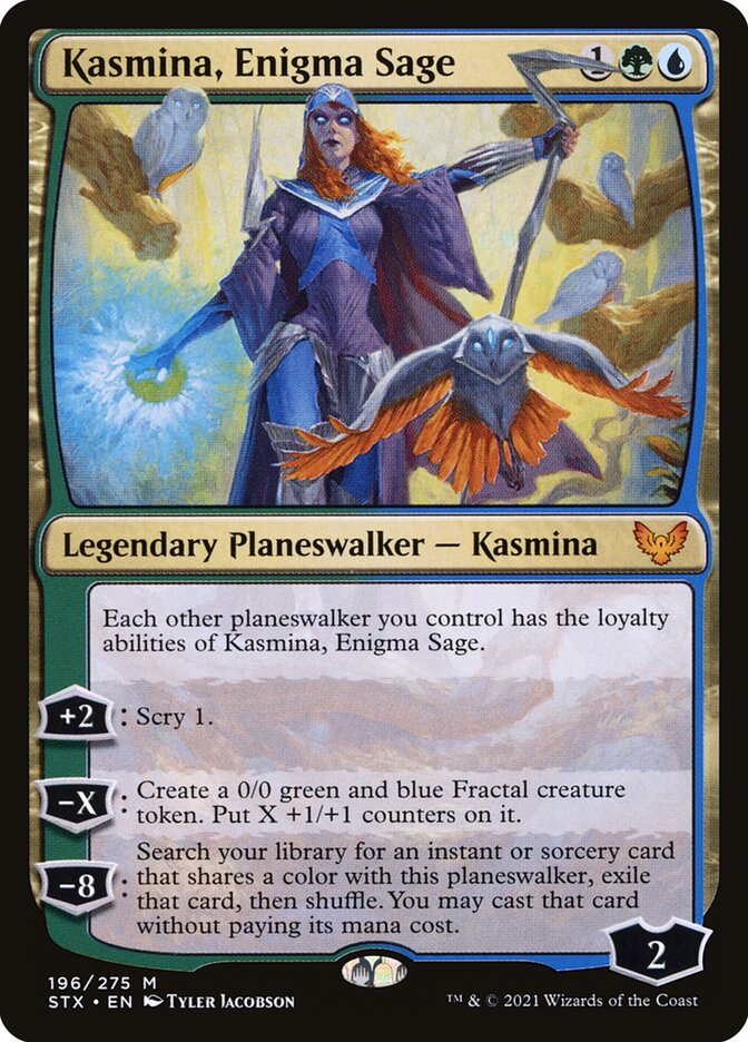 Kasmina, Enigma Sage stx 196